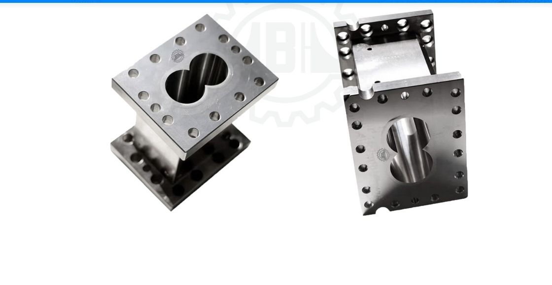 Yüksek hassasiyetli çift vida fıçı Konik vida fıçı Yüksek korozyon direnci