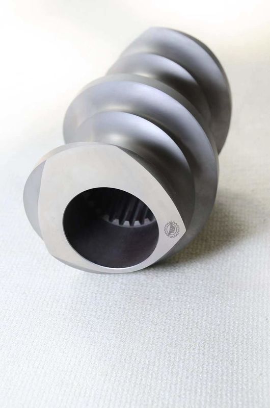 Çift vida ekstrüder granulatör aksesuarları 12 mm - 300 mm arasında Covey vida parçaları