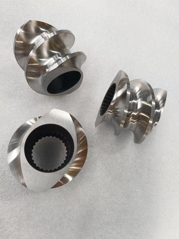 500kg/H - 1200kg/H Çift Makara Ekstrüder Elementleri Eleman Makara ISO90001 Mod Ekstrüderleri İçin