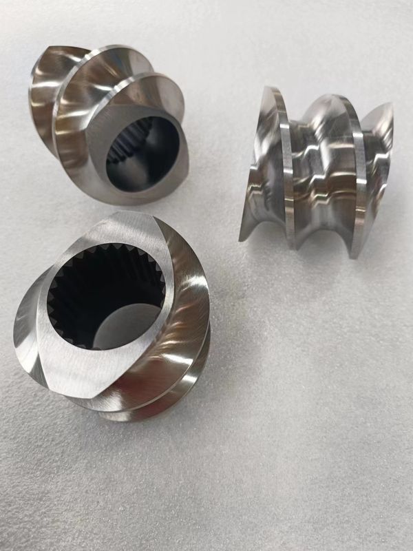 500kg/H - 1200kg/H Çift Makara Ekstrüder Elementleri Eleman Makara ISO90001 Mod Ekstrüderleri İçin