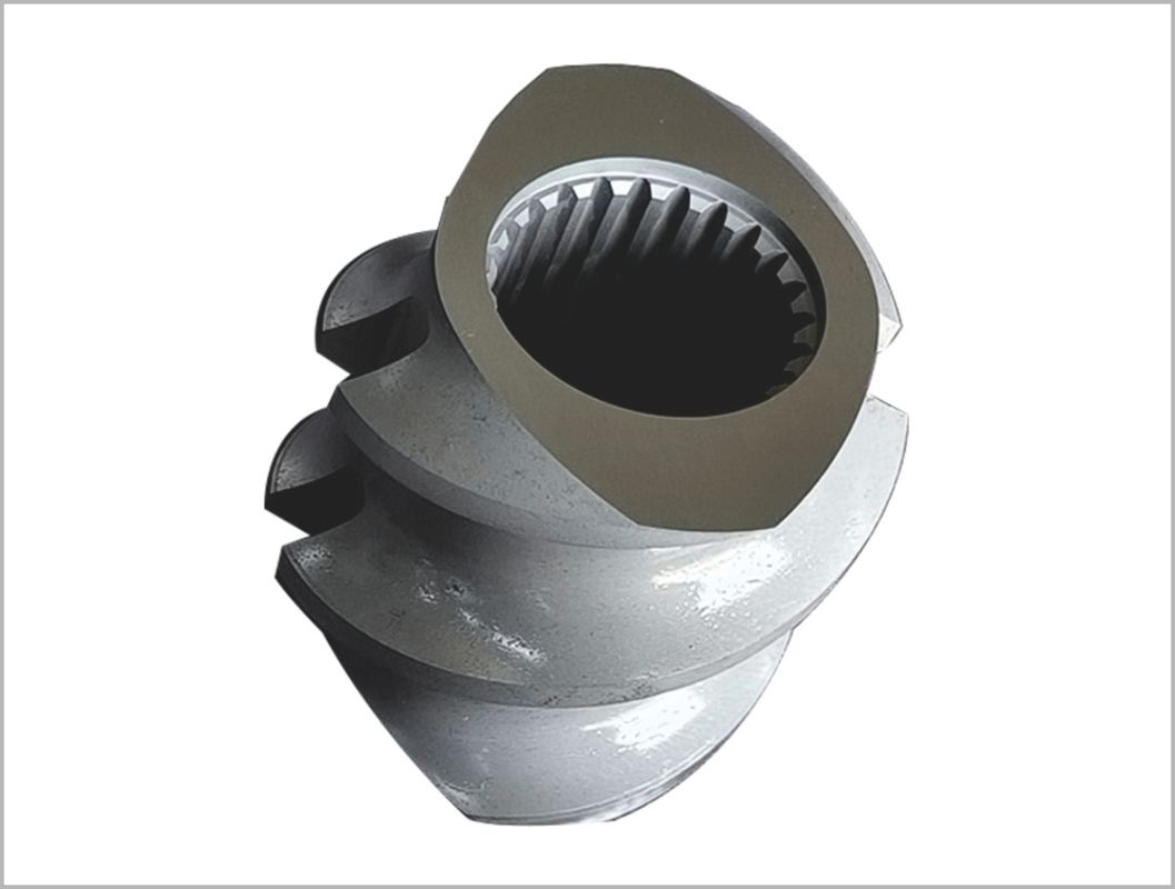 112mm Ekstrüder vida elemanları 6542 Büyük Gıda / Atıştırmalıklar için malzeme Ekstrüder Zsk vida elemanı Ürün Adı:112mm Ekstrüder vida elemanları 6542 Malzeme