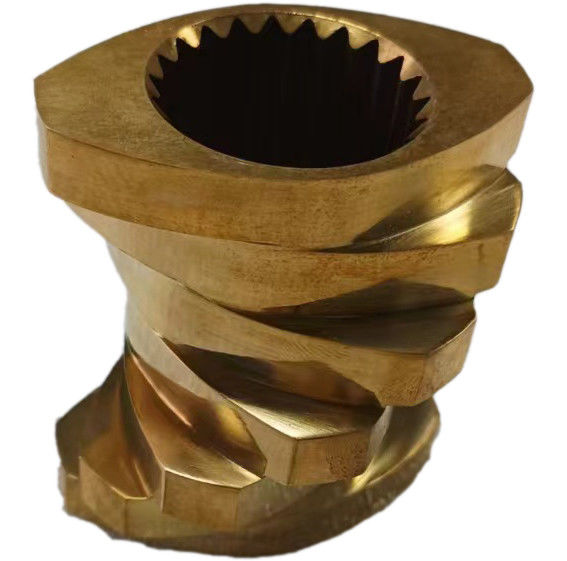 30° 45° 60° 90° Açı vidalar İkiz vida ekstrüder parçaları ana parti için