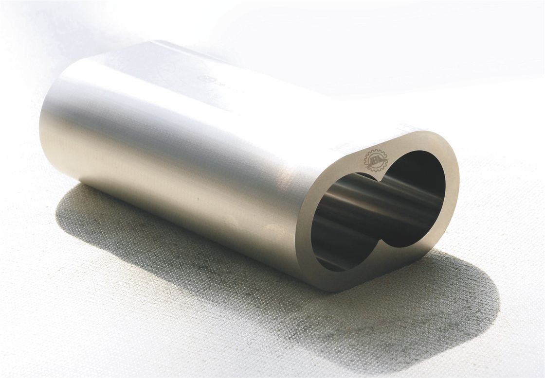 Paralel çift vida plastik ekstrüder yüksek aşınmaya dayanıklı ve korozyona dayanıklı vida elemanları ve özelleştirilmiş namlu