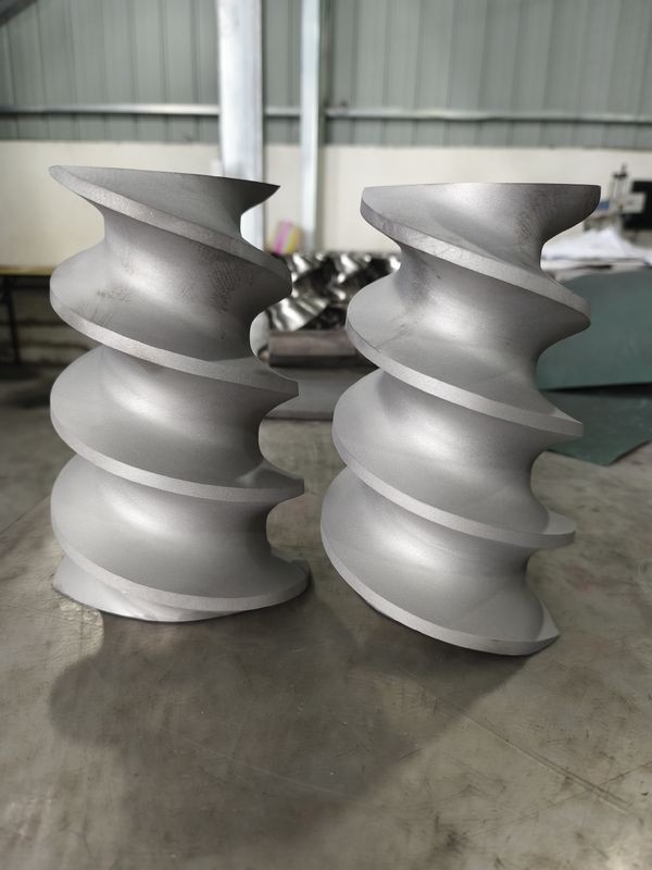 Kullanıma dayanıklı 120 mm delik çapı montaj vidaları ve fıçıları plastik ekstrüder yedek parçaları için profesyonel