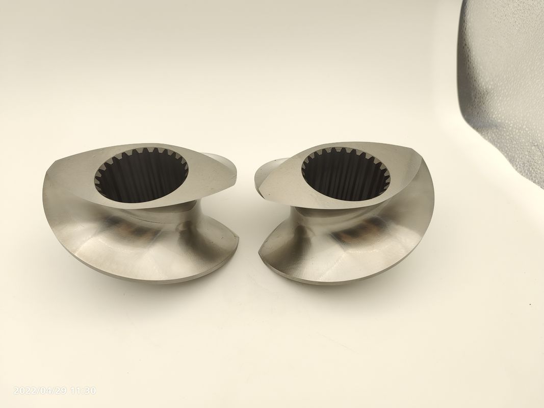 Özel Besin Ekstrüörü Çift vida Ekstrüör Evcil hayvan besinleri üretimi için vida elemanları