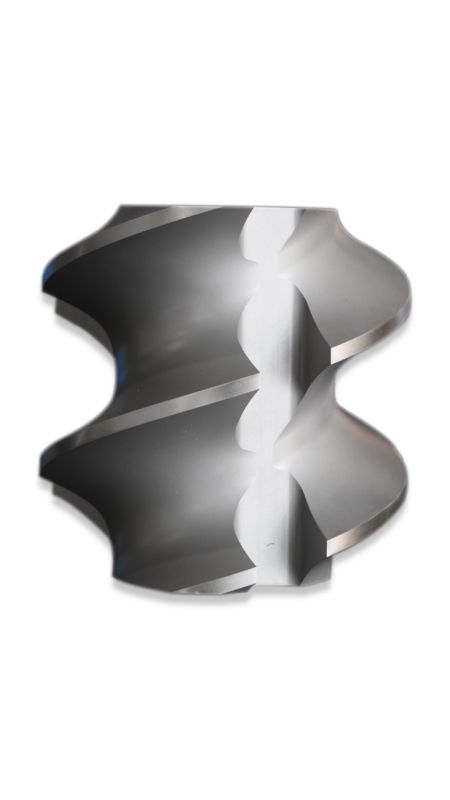 65/75/85/95/110/120/135/mm Merkez Çapı Özelleştirilmiş Malzeme Vida Elemanı Ekstrüder Makinesi Parçaları İçin