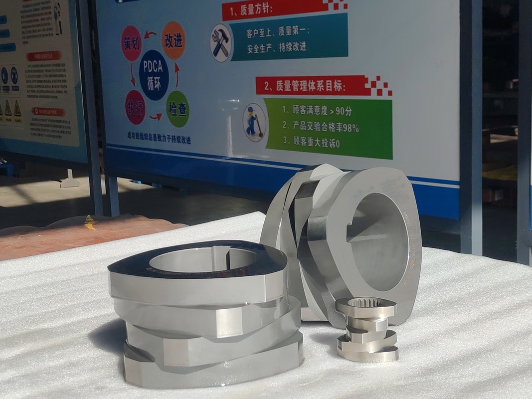 SZK 250 Çift vida ekstrüderleri ISO 9001 sertifikalı ve özelleştirilmiş seçeneklerle vida elemanları