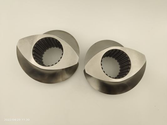 12mm - 300mm Karıştırma vida bloğu İkiz vida ekstrüder için