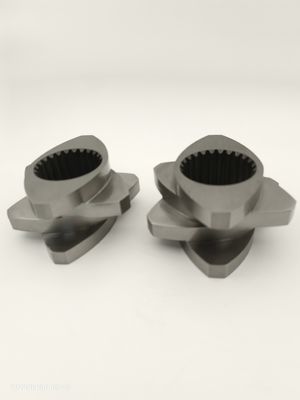 Çift vidalı ekstrüder dizleme blokları 12 mm - 300 mm Yüksek kesme ve karışım