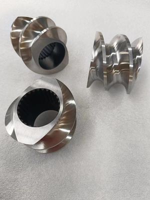 500kg/H - 1200kg/H Çift Makara Ekstrüder Elementleri Eleman Makara ISO90001 Mod Ekstrüderleri İçin