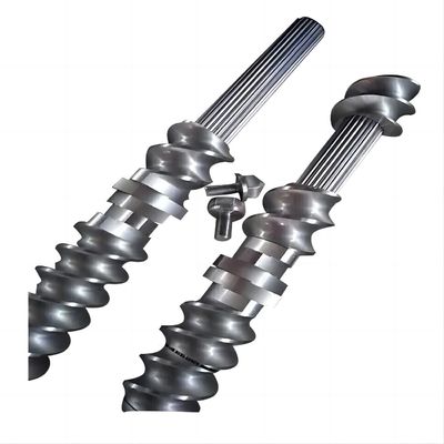 Paralel Çift Makara Ekstrüder Temel Bileşen Özel 12 mm Makara Enlemleri