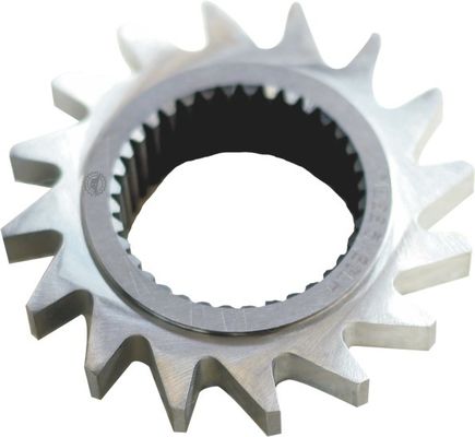 Metal Renkli TME Karıştırma Bölgesi 65mm Ekstrüder Uygulamaları için Çift vida Ekstrüder Elementleri