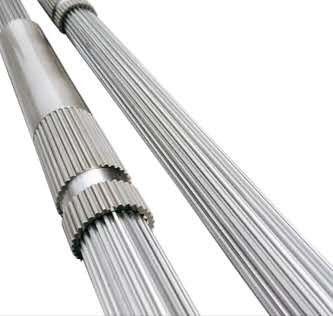 WR15E Malzeme İç Sline Çift Makara Ekstrüder Çubuğu PVC Makara Çubuğu