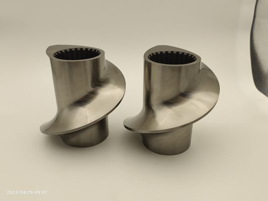OD 50.5mm Metal Color Camel Extruder Plastik Makinesi için vida elemanları