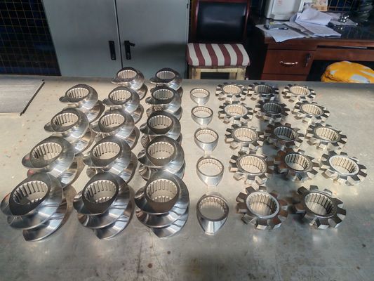 STS 75 Plasetik Çift vida ekstrüder Makine vida elemanları