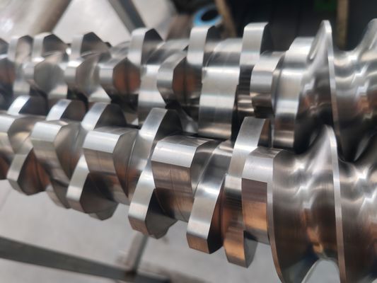 STS 95 Çift Vidalı Ekstrüder Vida Elemanları, ISO 9001 Sertifikalı ve Özelleştirilmiş Seçeneklerle