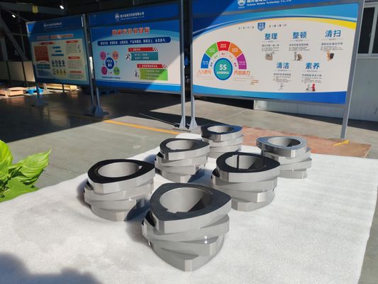 SZK 250 Çift vida ekstrüderleri ISO 9001 sertifikalı ve özelleştirilmiş seçeneklerle vida elemanları