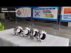 Paralel çift vidalı ekstrüder makinesine özel vida segmentleri ve namlu