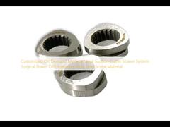 Özel Olarak Talep Üzerine Üretilmiş Tıbbi Nazal Emme Kesici Tıraş Makinesi Sistemi, Alaşımlı Çelik Vida Malzemesi Özellikli Cerrahi Güçlü Matkap